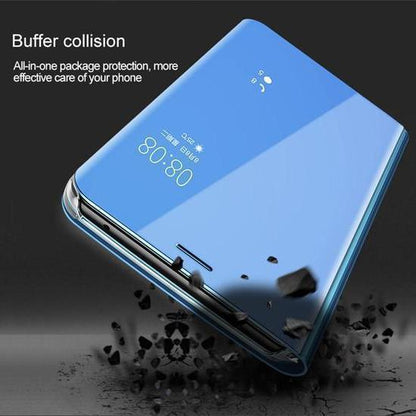 3 in 1 Mirror Flip Case for Samsung Phones
