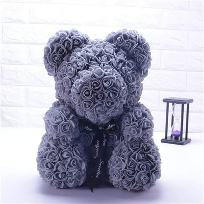 Romantic Rose Teddy Bear