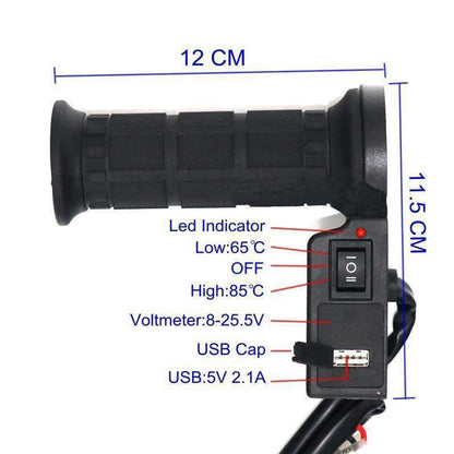 The Premium 3 in 1 Motorcycle Handlebar - 3 Multifunction in 1 Handlebar
