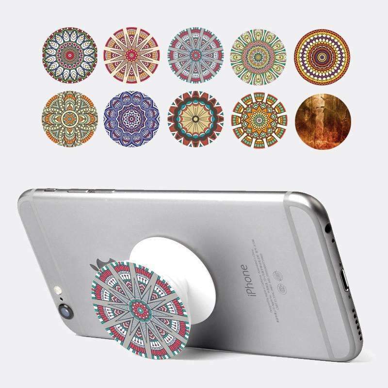 Flower Pattern Phone Holder