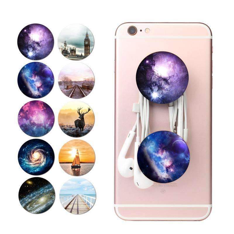 Flower Pattern Phone Holder