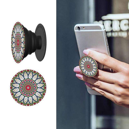 Flower Pattern Phone Holder