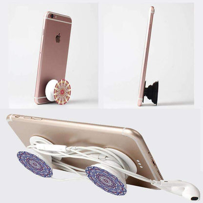 Flower Pattern Phone Holder
