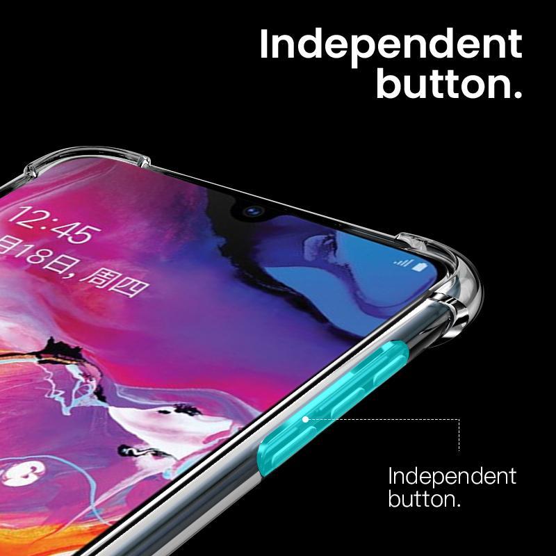 s Shockproof TPU Case For Samsung A50 A70 A40 A30 A20 A10 Transparent Case For Samsung Note 10 9 8 Galaxy S10 S9 S8 Plus M30