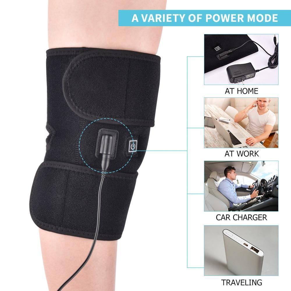 Infrared Heated Knee Physiotherapy Safe Massager - Pain Relief Rehabilitation