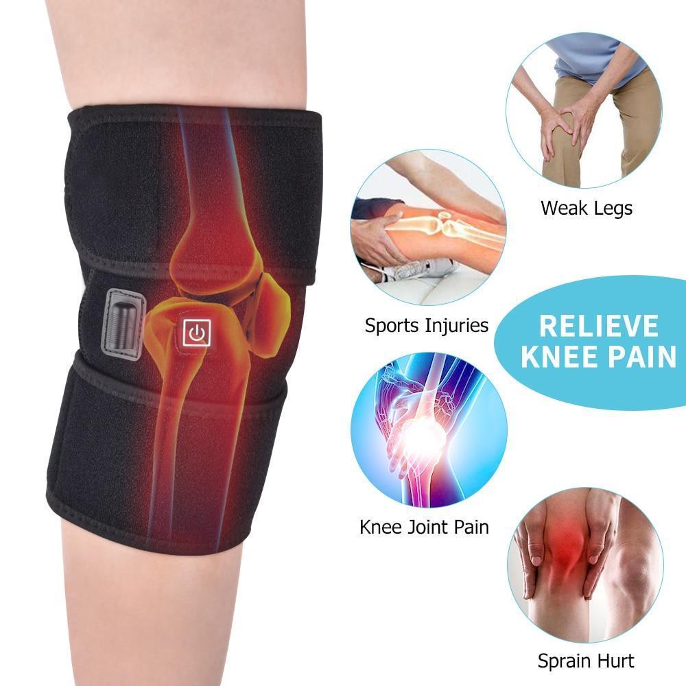 Infrared Heated Knee Physiotherapy Safe Massager - Pain Relief Rehabilitation