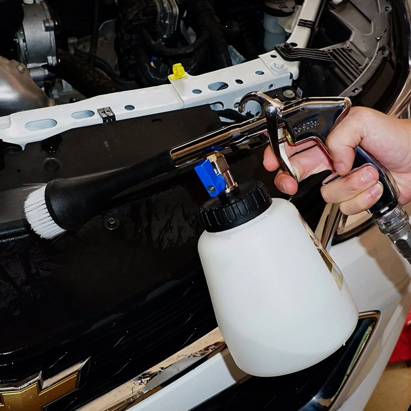 Car Interior Cleaning Pressure Gun