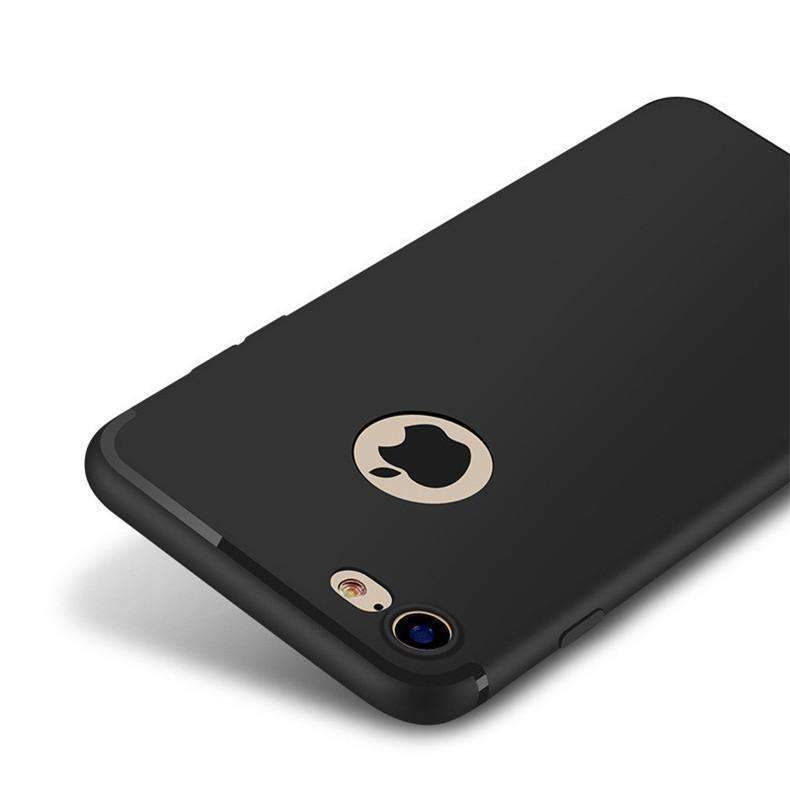 Luxury Back Matte Soft Silicon Case - for iPhone 5/5S/SE, iPhone 6/6S/6Plus/6SPlus, iPhone 7/7Plus