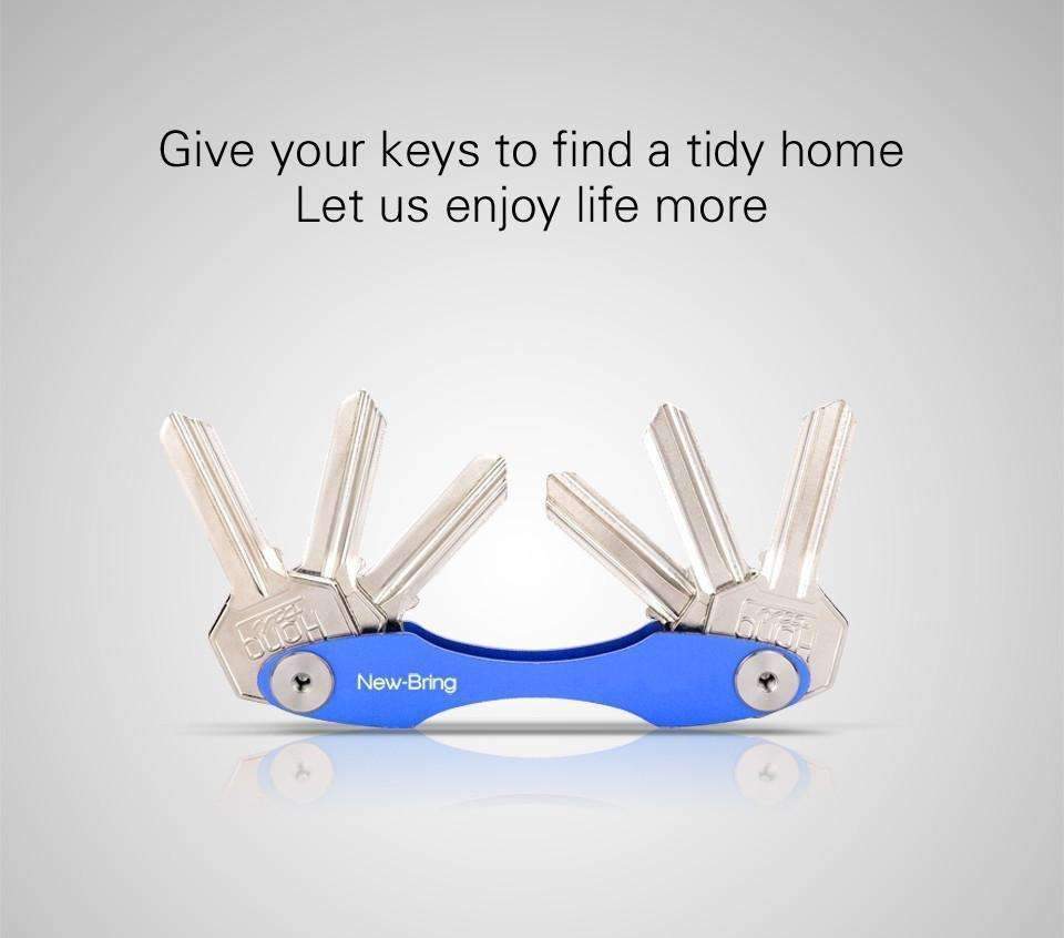 Smart Keychain - THE COMPACT SOLUTION TO YOUR BULKY KEY RING