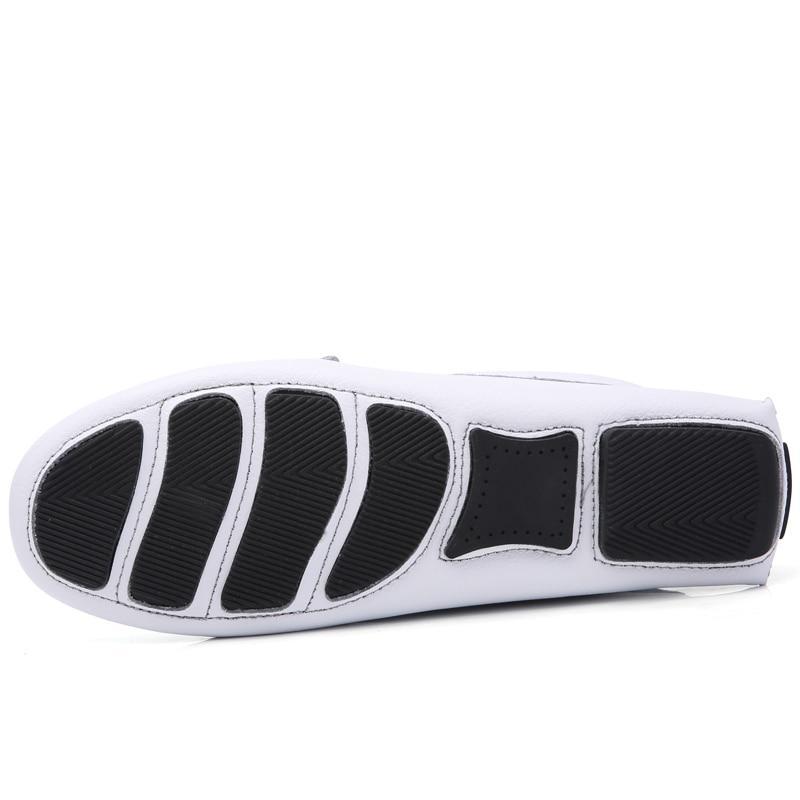 Women genuine leather ballet flats shoes