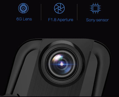 LCD Mirror w/ Front & Rear Camera