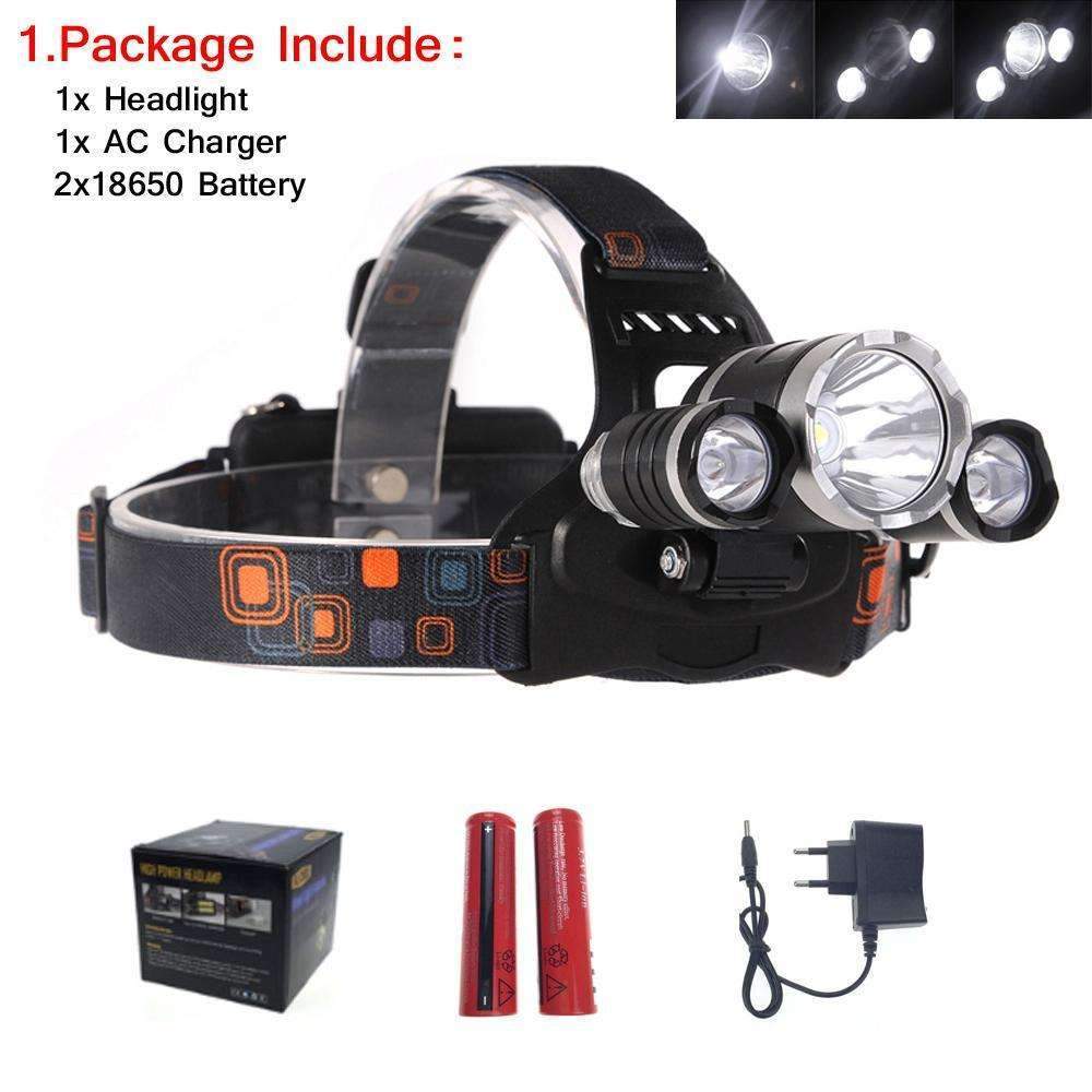 Linterna frontal 13000LM LED Headlamp