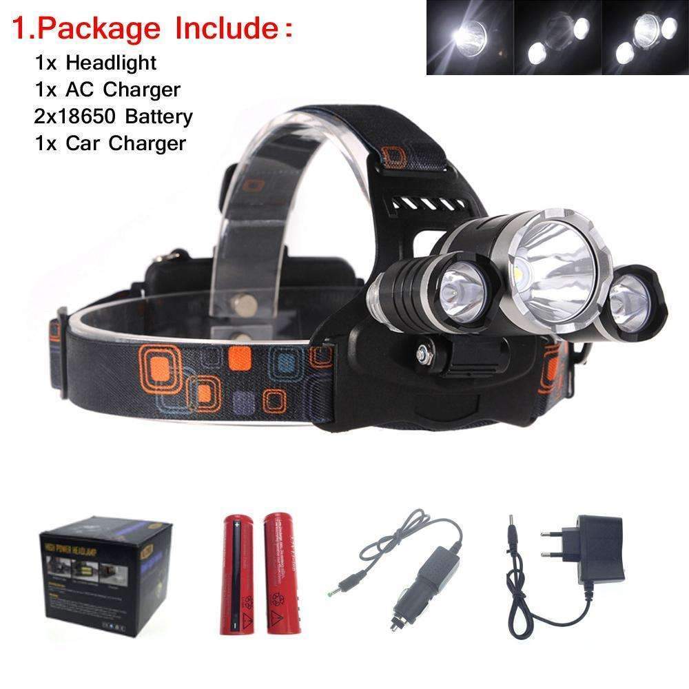 Linterna frontal 13000LM LED Headlamp