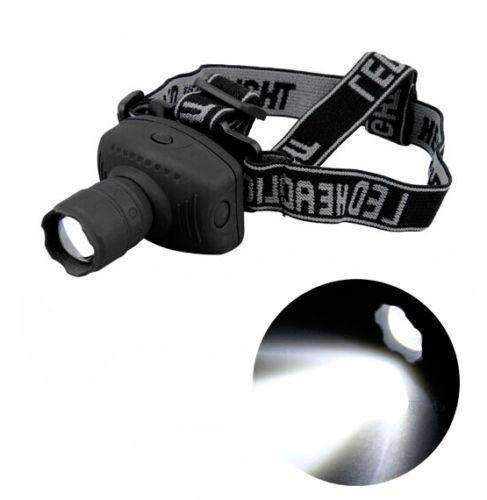 Mini LED Zoomable Headlamp - Zoomable Head Torch Light Bike Riding Lamp For Camping