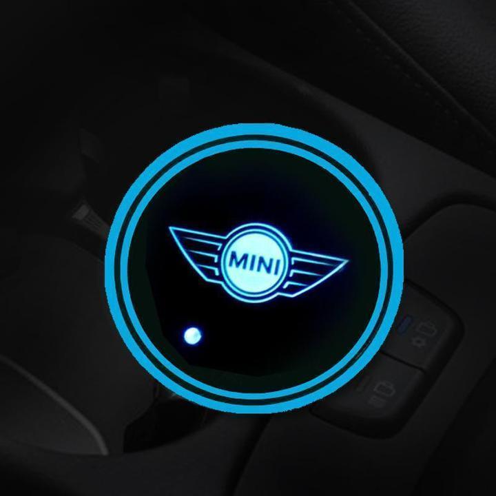 LED Logo Car Coasters