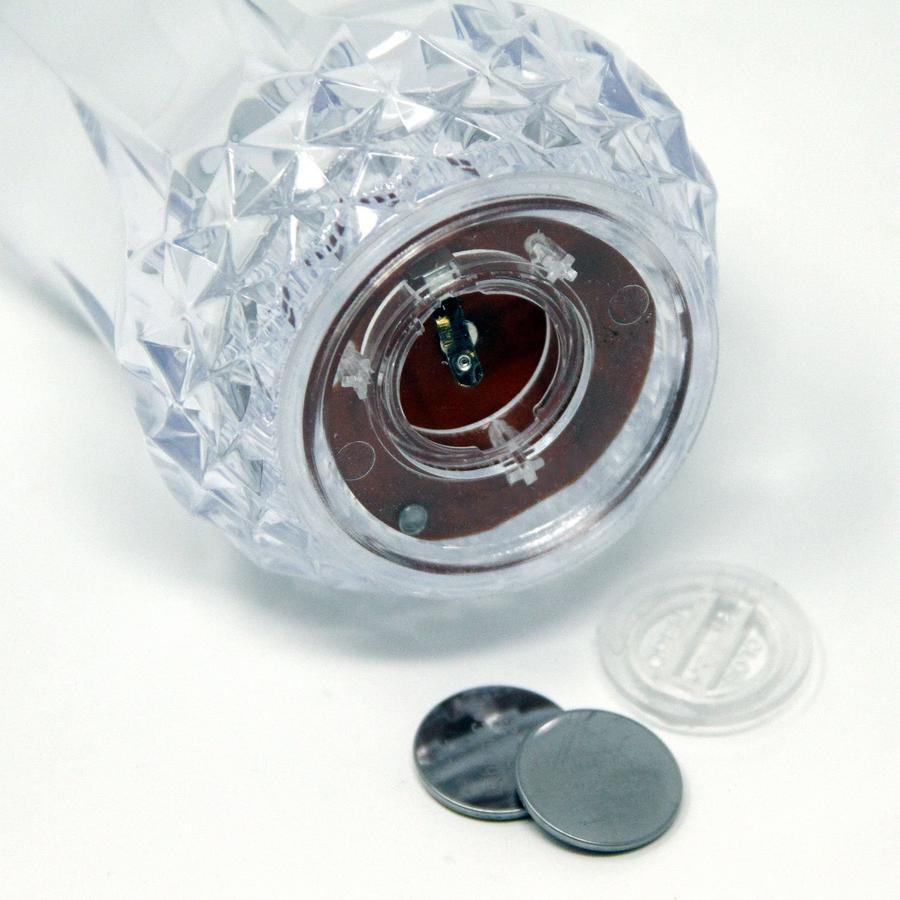 Liquid-activated LED Glass
