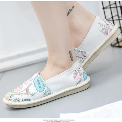 loafers women flats sneakers women shoes Canvas tenis feminino casual platform shoes