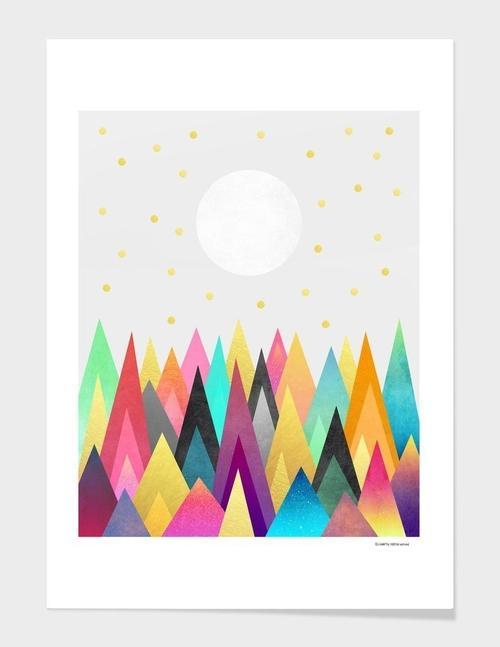 Dreamy Peaks 2  Frame