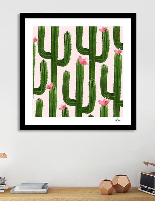 Happy Cacti Frame