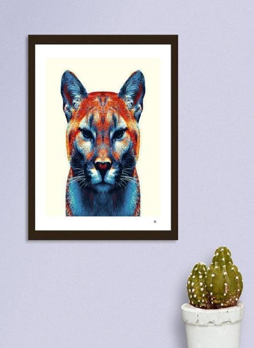 Puma - Colorful Animals  Frame