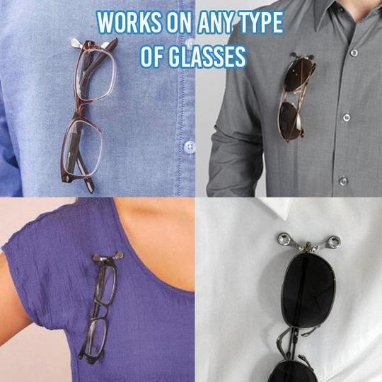 Magnetic Glasses Holder Pin