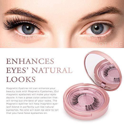 Magnetic Eyelashes + Eyeliner