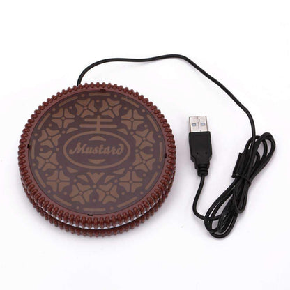 Warmer Mug - Mug Drink Coaster Vacuum Cup Pad