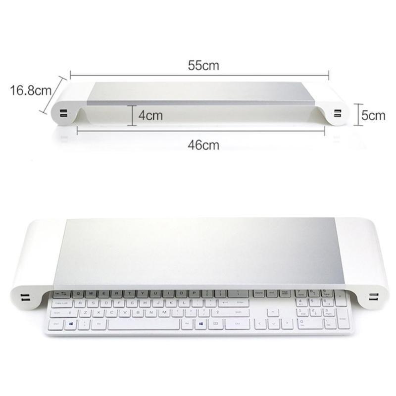 Smart Base Computer Stand with USB Ports