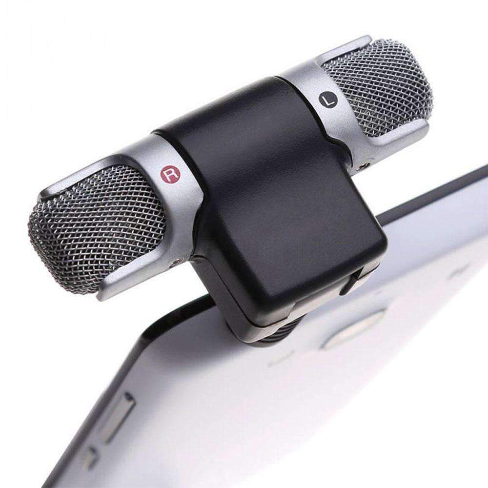 Mini Stereo Recording Microphone - Great Solution For Online Chatting and Teleconferencing