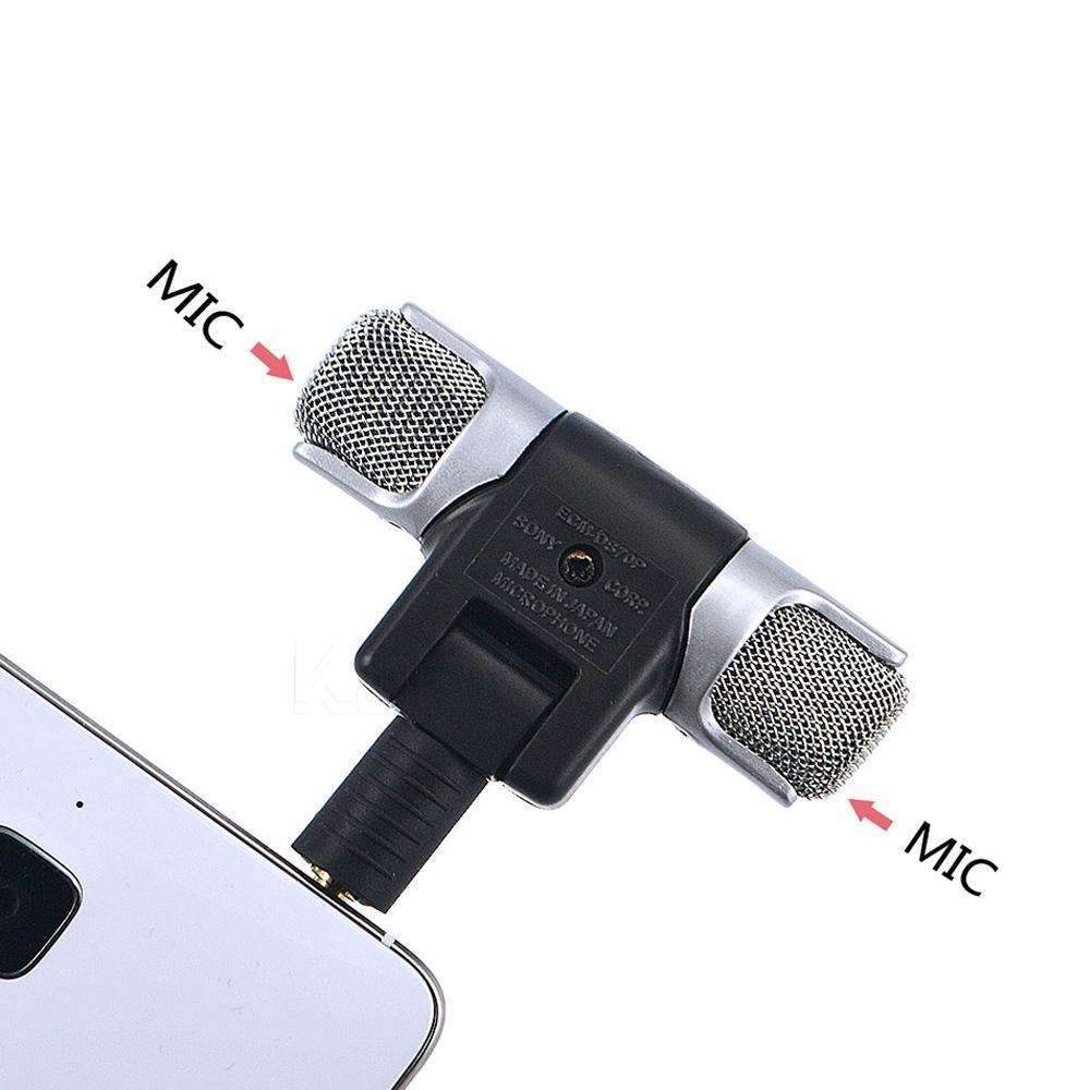 Mini Stereo Recording Microphone - Great Solution For Online Chatting and Teleconferencing