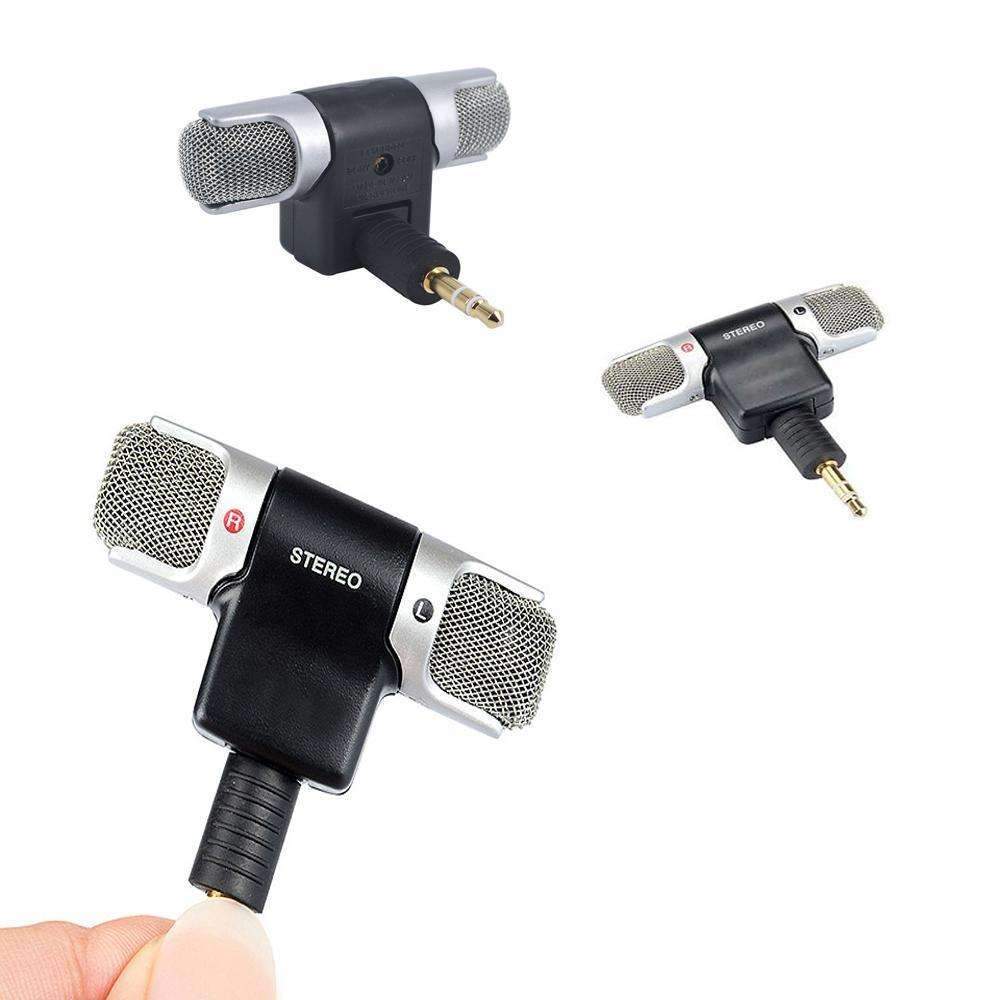 Mini Stereo Recording Microphone - Great Solution For Online Chatting and Teleconferencing