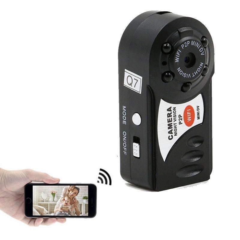 Q7 Mini Camcorder - Video Recorder Infrared & Night Vision Camera Motion Detection