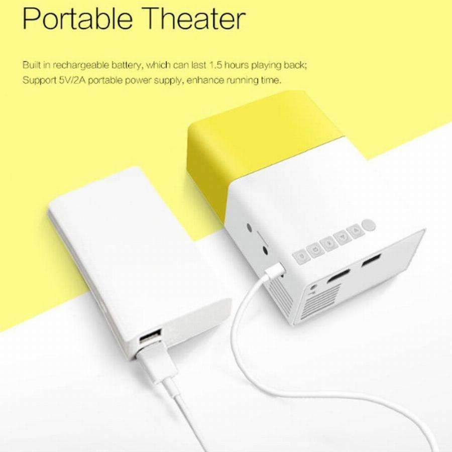 Mini Portable Projector - Movie Theater Experience
