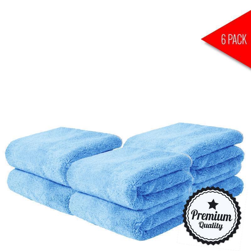 PREMIUM QUALITY MICROFIBER TOWELS - PACKS (400 GSM)