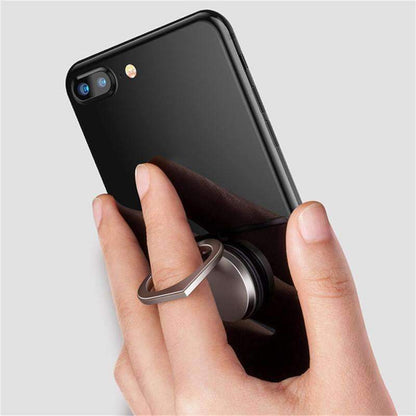 360 Degree Rotation Ring Stand Phone Holder -  Spinner and Adjustable Phone Stand