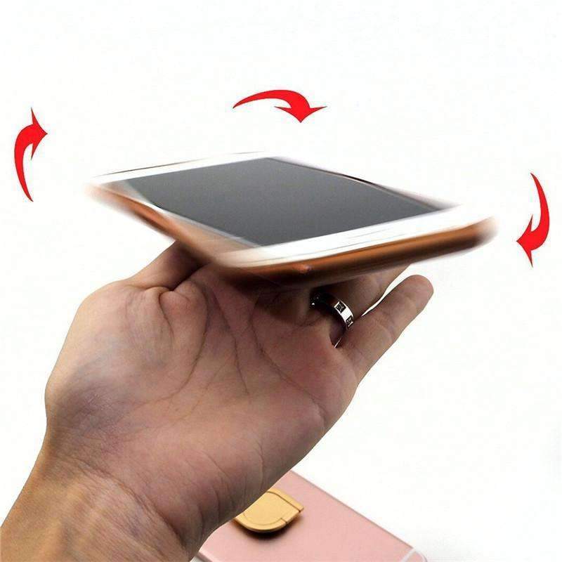 360 Degree Rotation Ring Stand Phone Holder -  Spinner and Adjustable Phone Stand