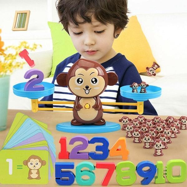 Monkey Balance Math Game