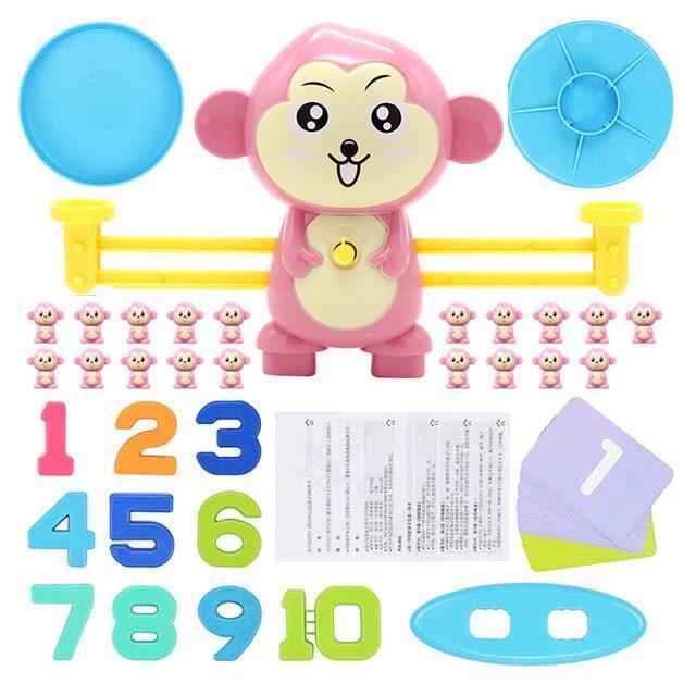 Monkey Balance Math Game