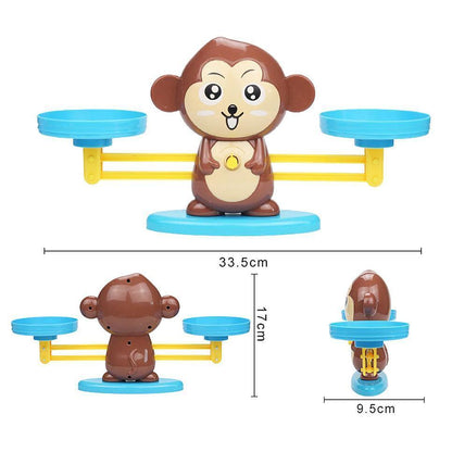 Monkey Balance Math Game