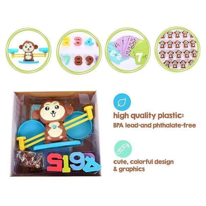 Monkey Balance Math Game