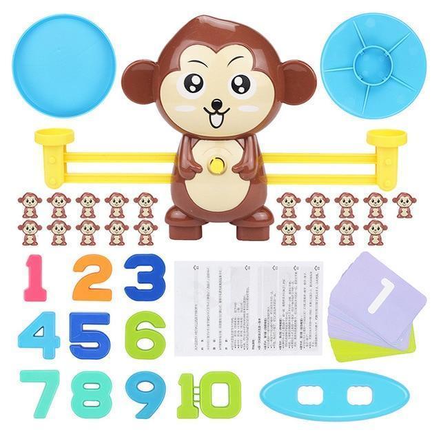 Monkey Balance Math Game