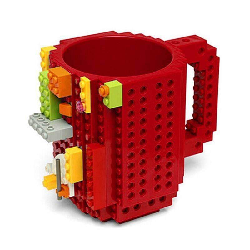 Build-On Brick Mug - BUILD UP YOUR COFFEE!