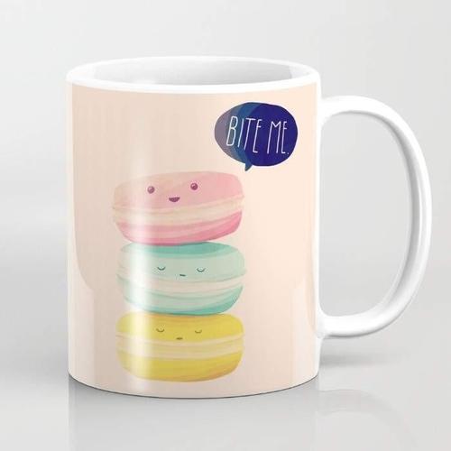 Bite me Macaroon Mug