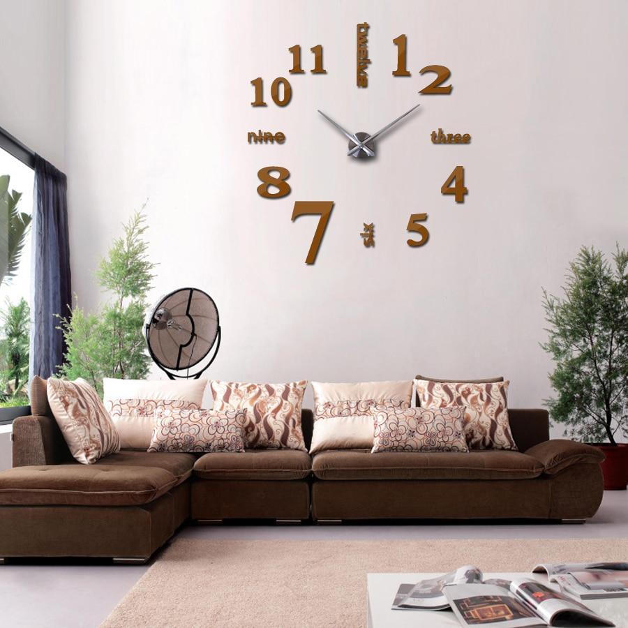 3d Large Wall Clock