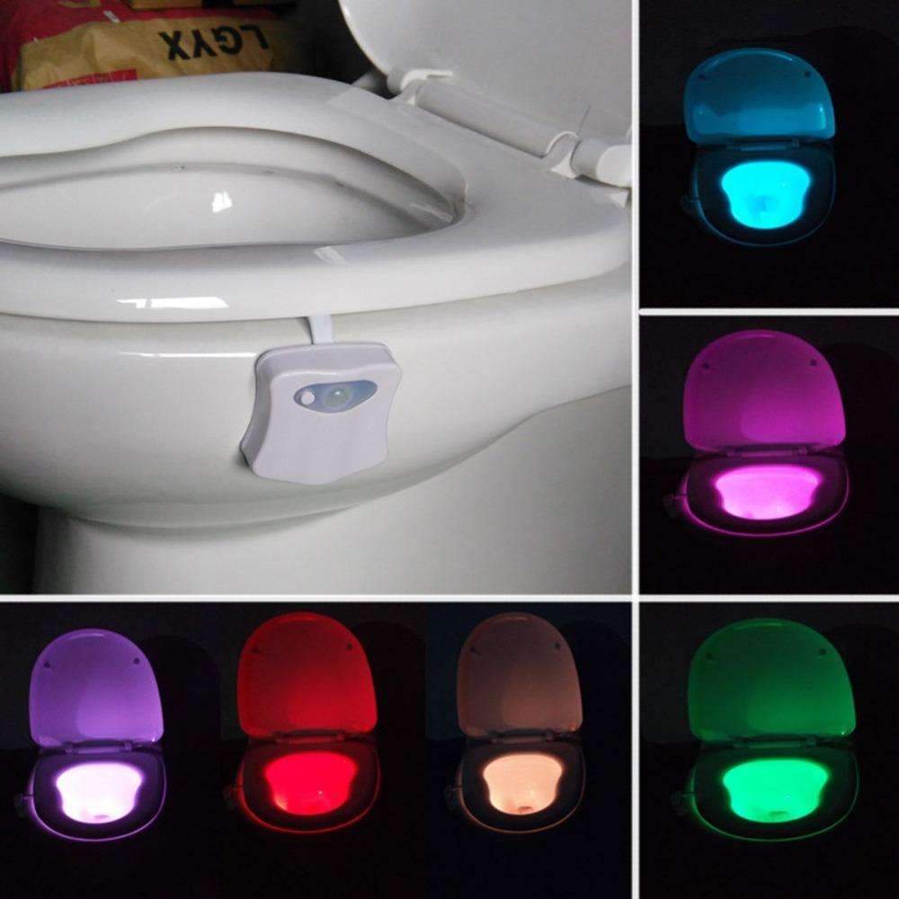 Light Bowl - Motion Activated Toilet Bowl Light - Light Up The Way!