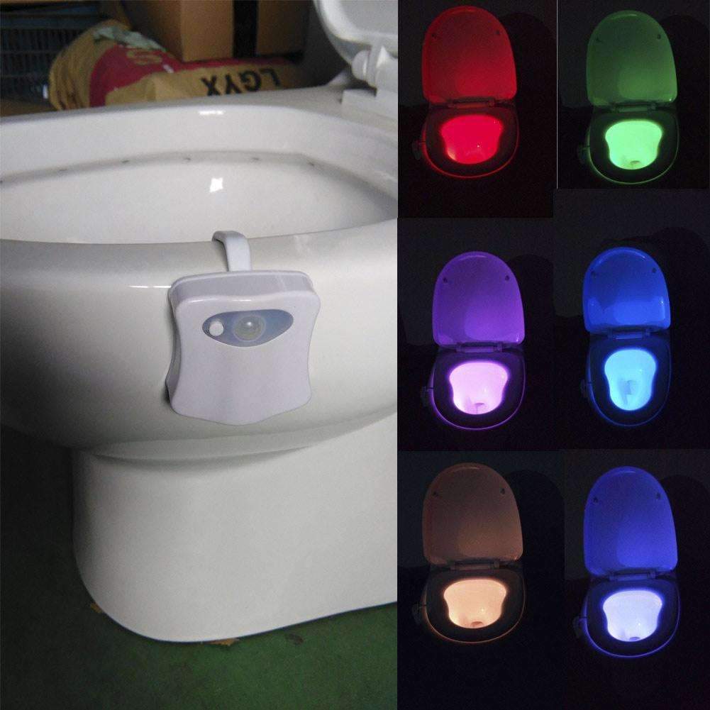 Light Bowl - Motion Activated Toilet Bowl Light - Light Up The Way!