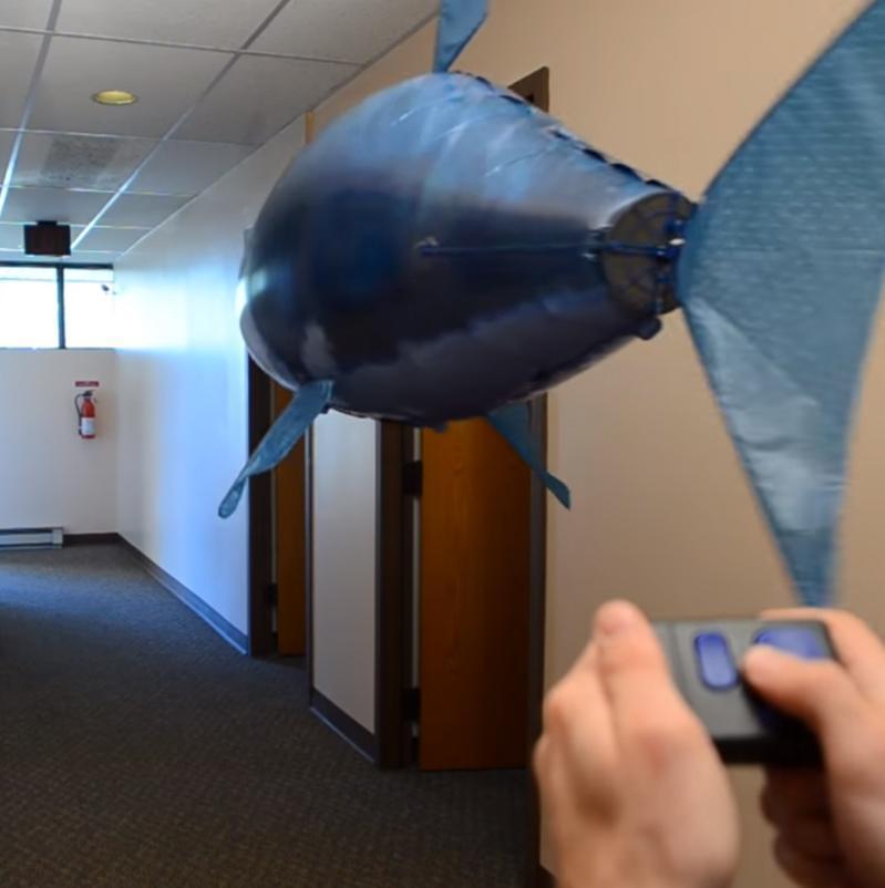 Remote-Controlled Flying Shark