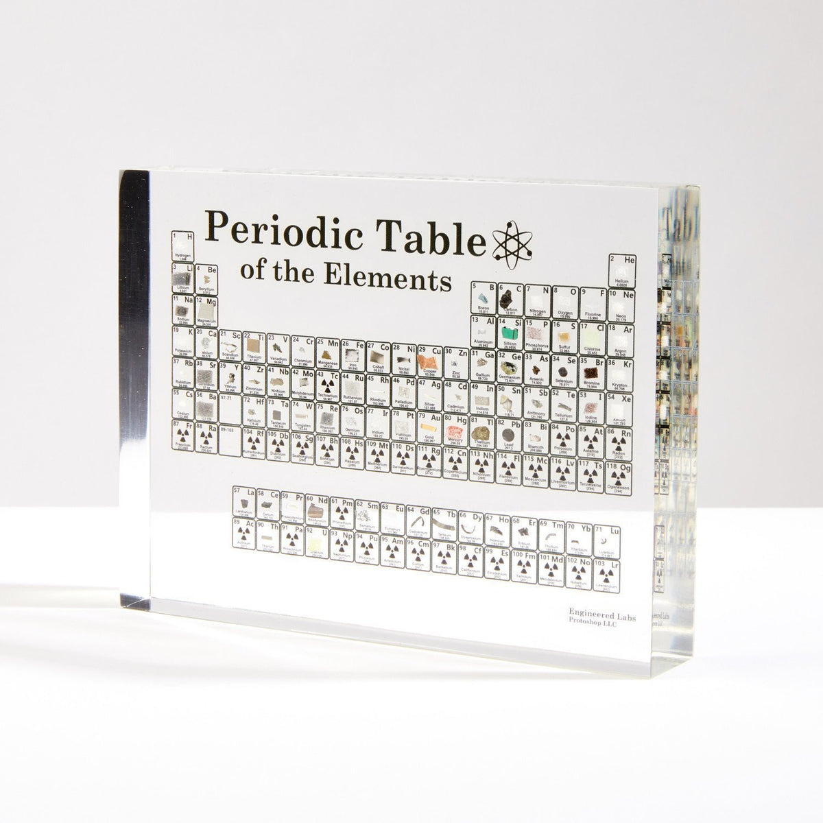 Periodic Table Real Elements Display – Sydney Trendshop