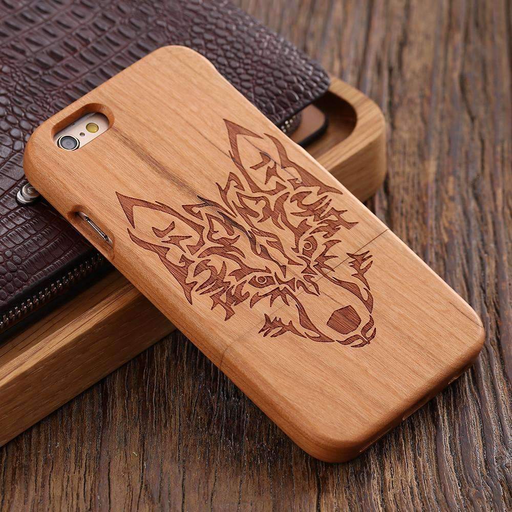 Wooden Phone Case -  Cute Phone Cases Anti Crash