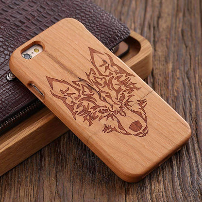 Wooden Phone Case -  Cute Phone Cases Anti Crash